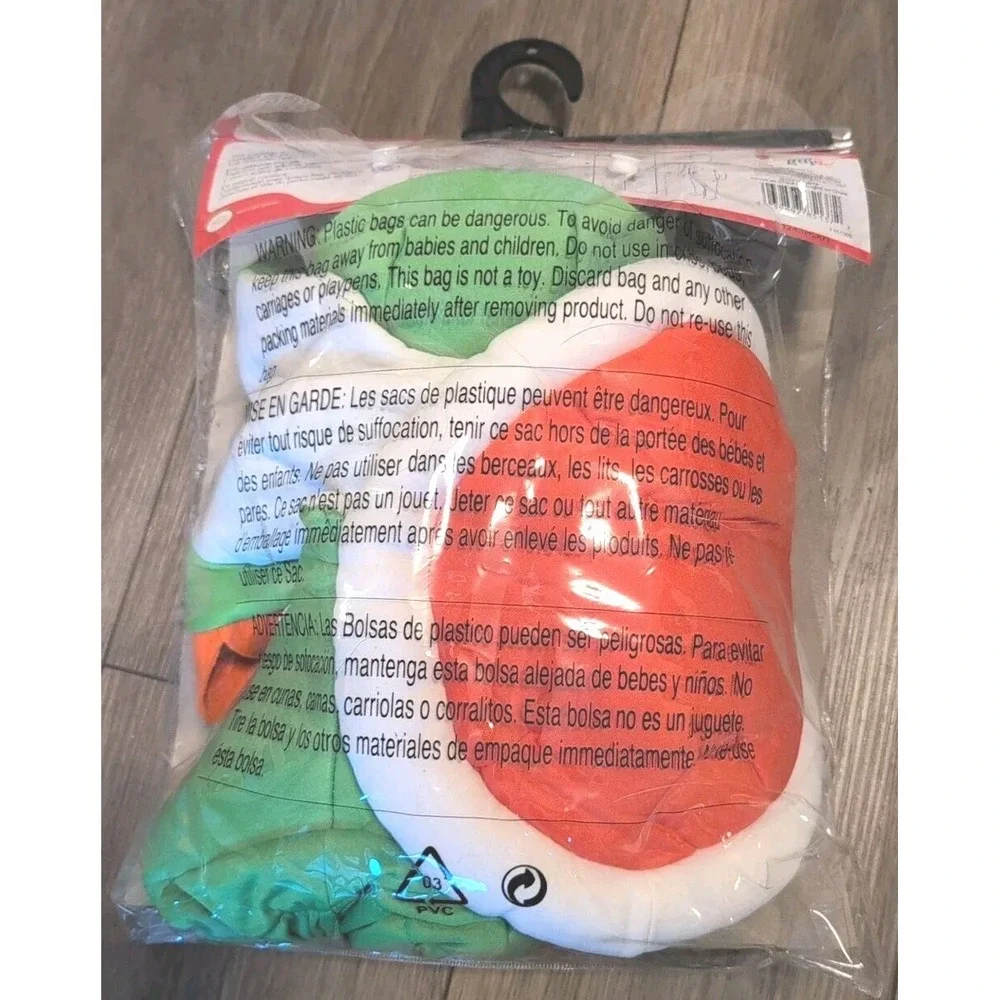 Yoshi Super Mario Brothers Nintendo Fancy Dress Halloween Toddler Child Costume - Picture 4 of 4
